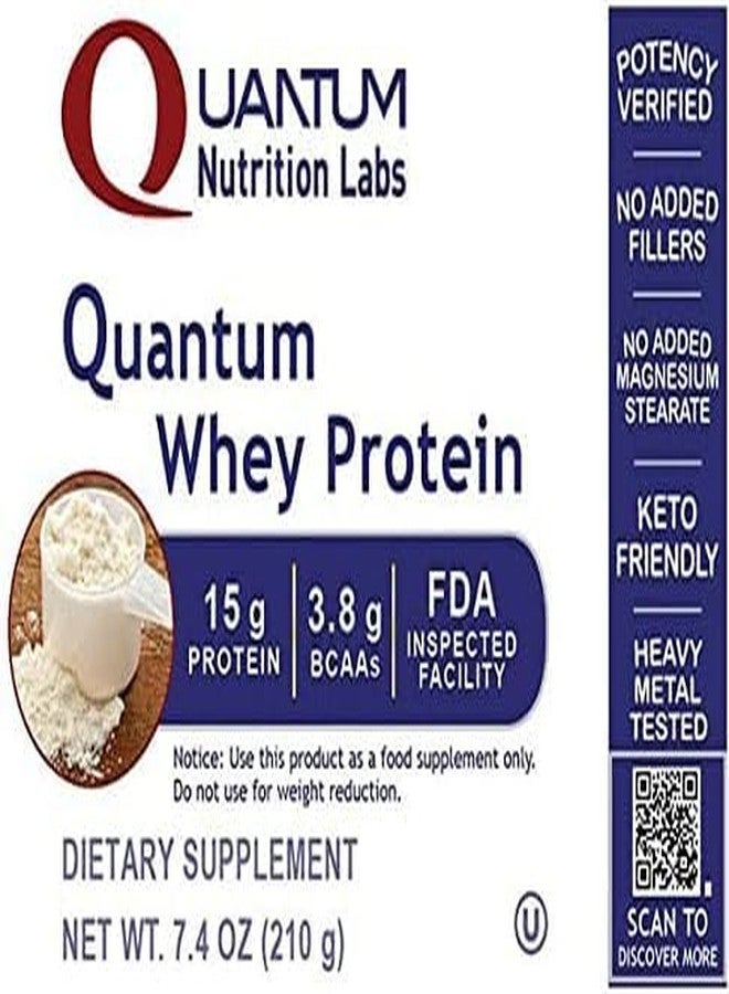 Quantum Nutrition Labs Whey Protein - 7.4 Oz - Image 4